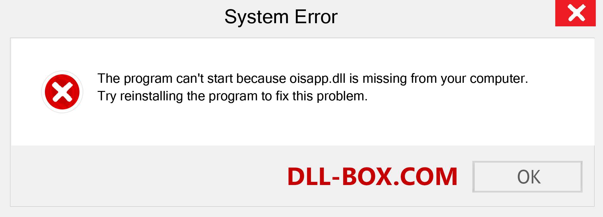  oisapp.dll file is missing?. Download for Windows 7, 8, 10 - Fix  oisapp dll Missing Error on Windows, photos, images